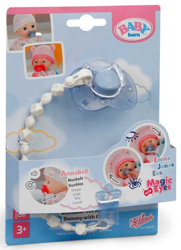 BABY Born/ Annabell Magic Dummy with Chain 2 assorted 43cm