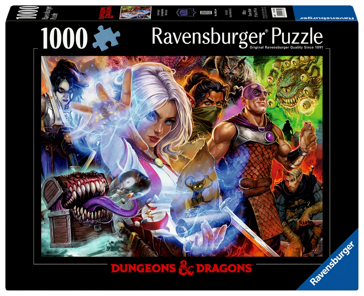 Ravensburger Dungeons & Dragons Quest Accepted 1000 Piece Jigsaw Puzzle
