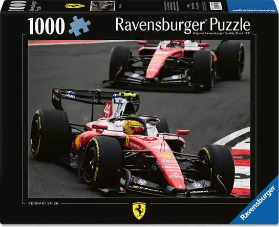 Ravensburger Ferrari Racing 1000 Piece Jigsaw Puzzle