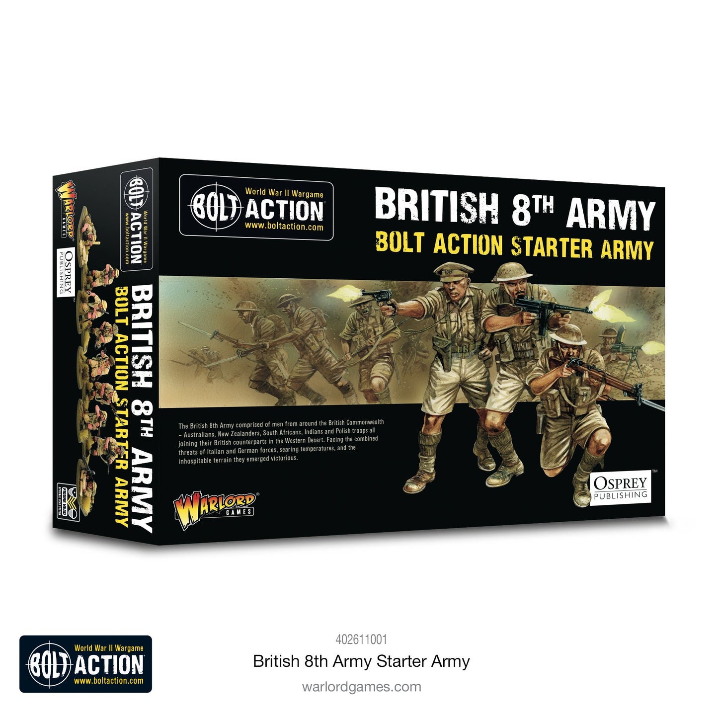 Warlord Games Bolt Action 8th Army Starter Army