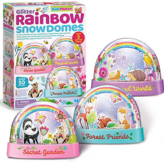 Glitter Rainbow Snowglobe