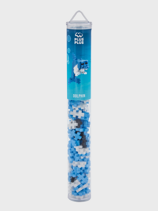 Plus Plus Dolphin 100 Piece Tube