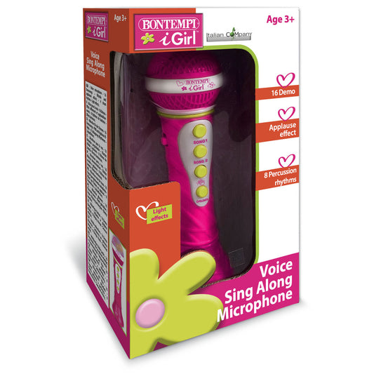 Bontempi Karaoke Microphone Pink