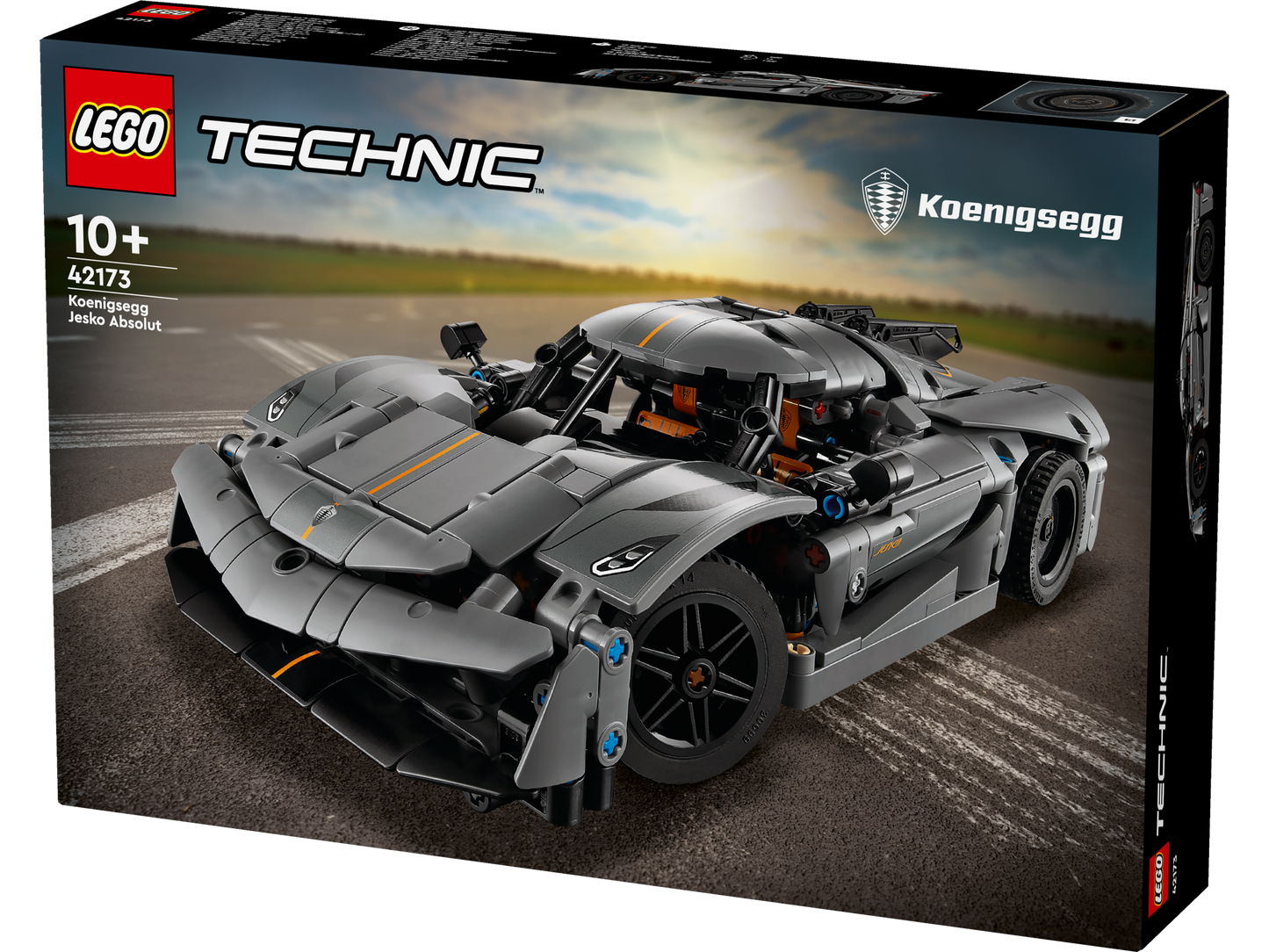 LEGO 42173 Technic Koensigsegg Jesko Absolut Grey Hypercar