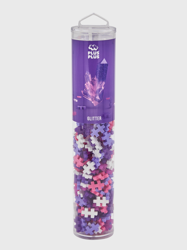 Plus Plus Glitter Mix 240 Piece Tube