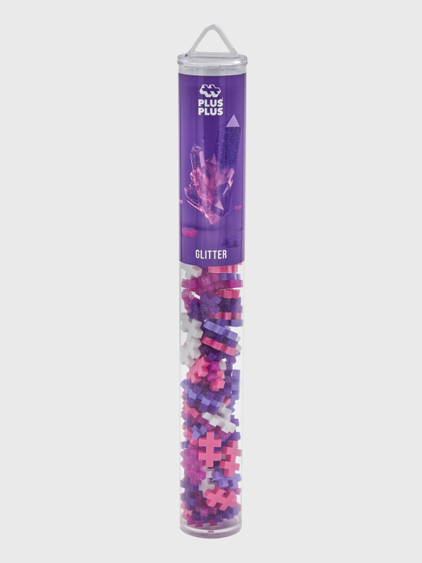 Plus Plus Glitter 100 Piece Tube