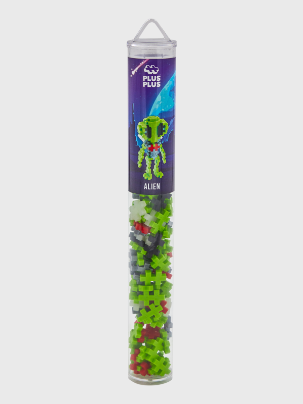 Plus Plus Alien 100 Piece Tube