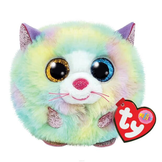 TY Heather Cat Beanie Ball