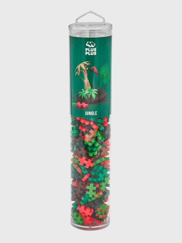 Plus Plus Jungle Mix 240 Piece Tube