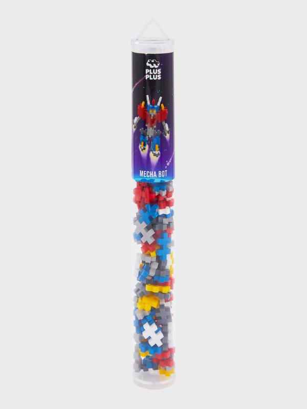 Plus Plus Mecha Bot 100 Piece Tube