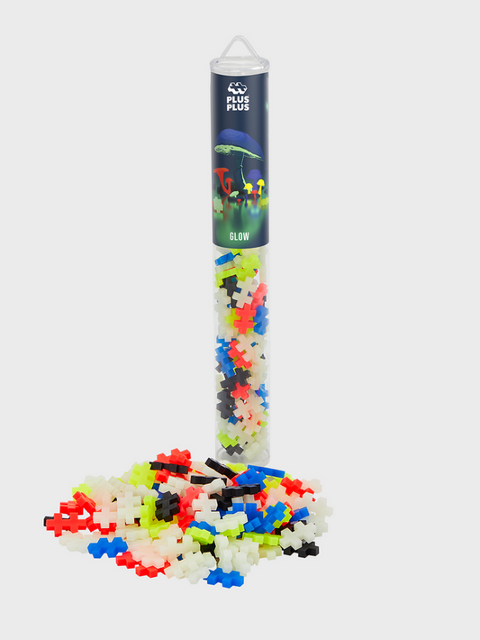 Plus Plus Glow 100 Piece Tube