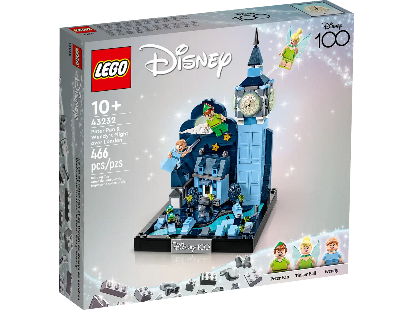 LEGO 43232 Disney 100 Peter Pan & Wendy's Flight Over London