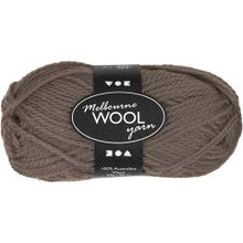 Wool 50g Grey Brown