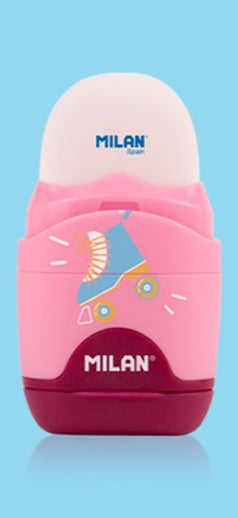 Milan Rollerskate Eraser/Sharpener