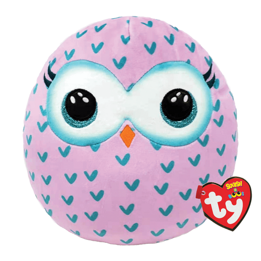 TY Winks Owl Squish A Boo 25cm