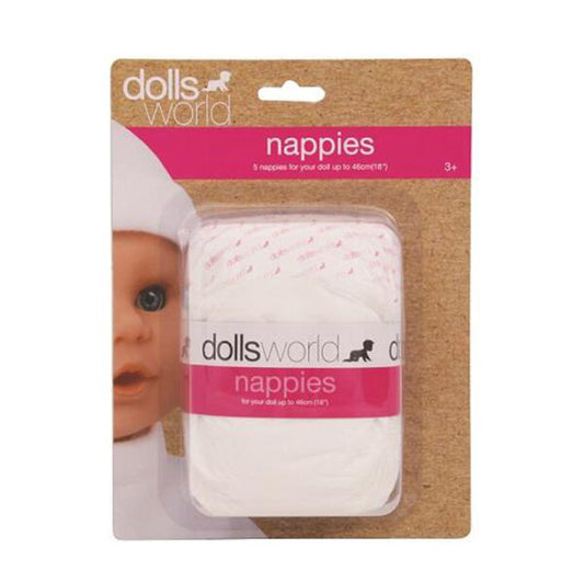 Dolls World Nappies