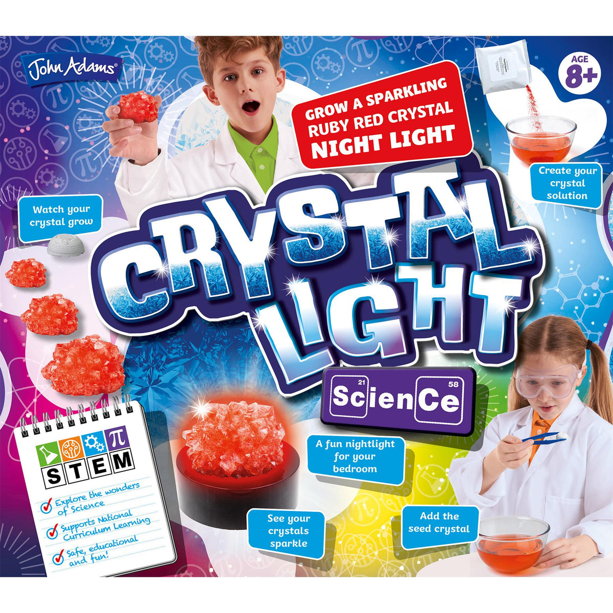Crystal Nightlight Science Set