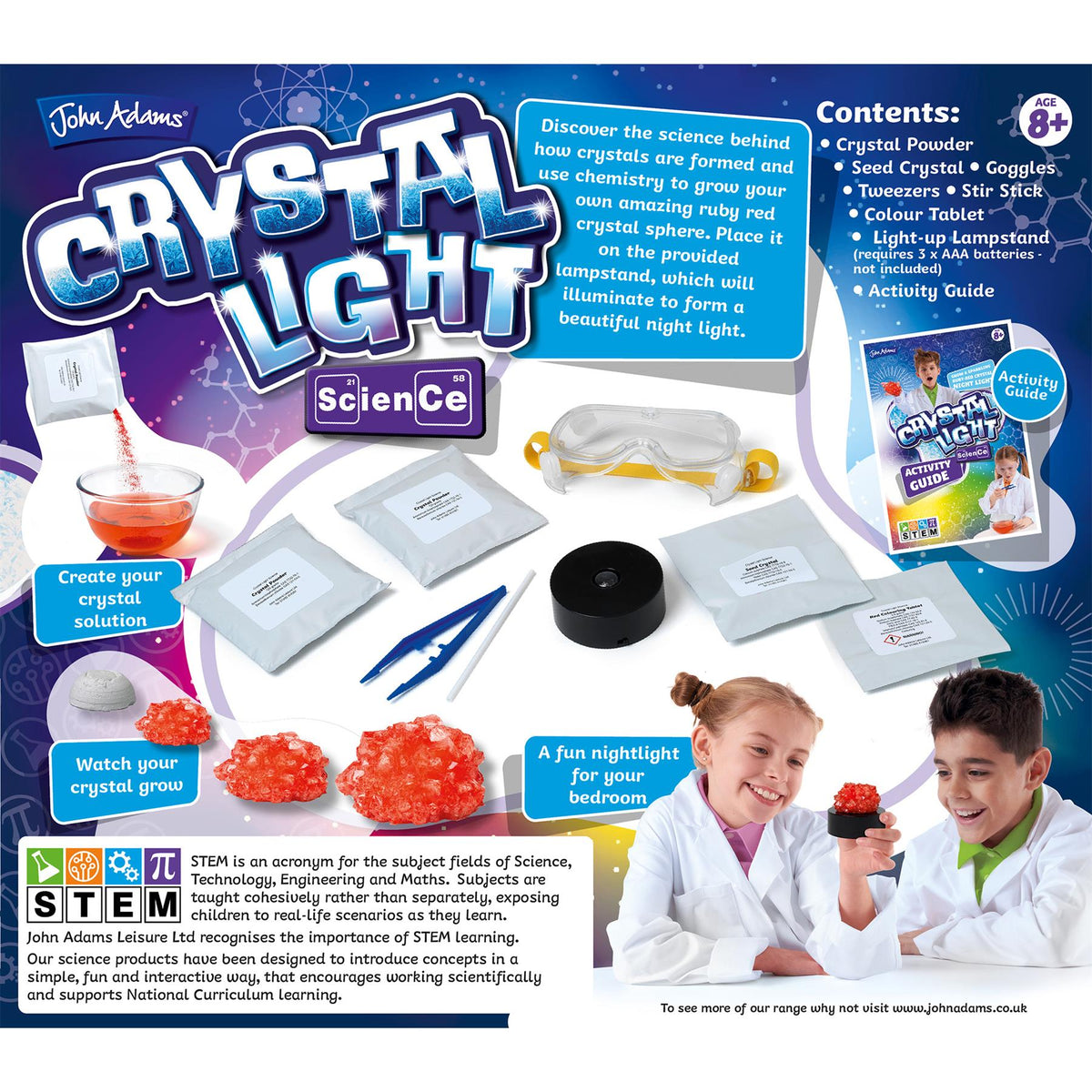 Crystal Nightlight Science Set