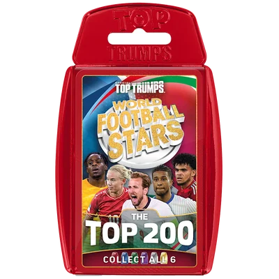 Top Trumps World Football Stars Top 200 Pack 1