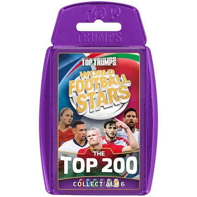 Top Trumps World Football Stars Top 200 Pack 4