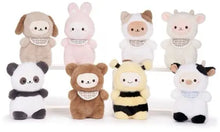Kawaii Cute Animal with Bib 7.5" Assorted