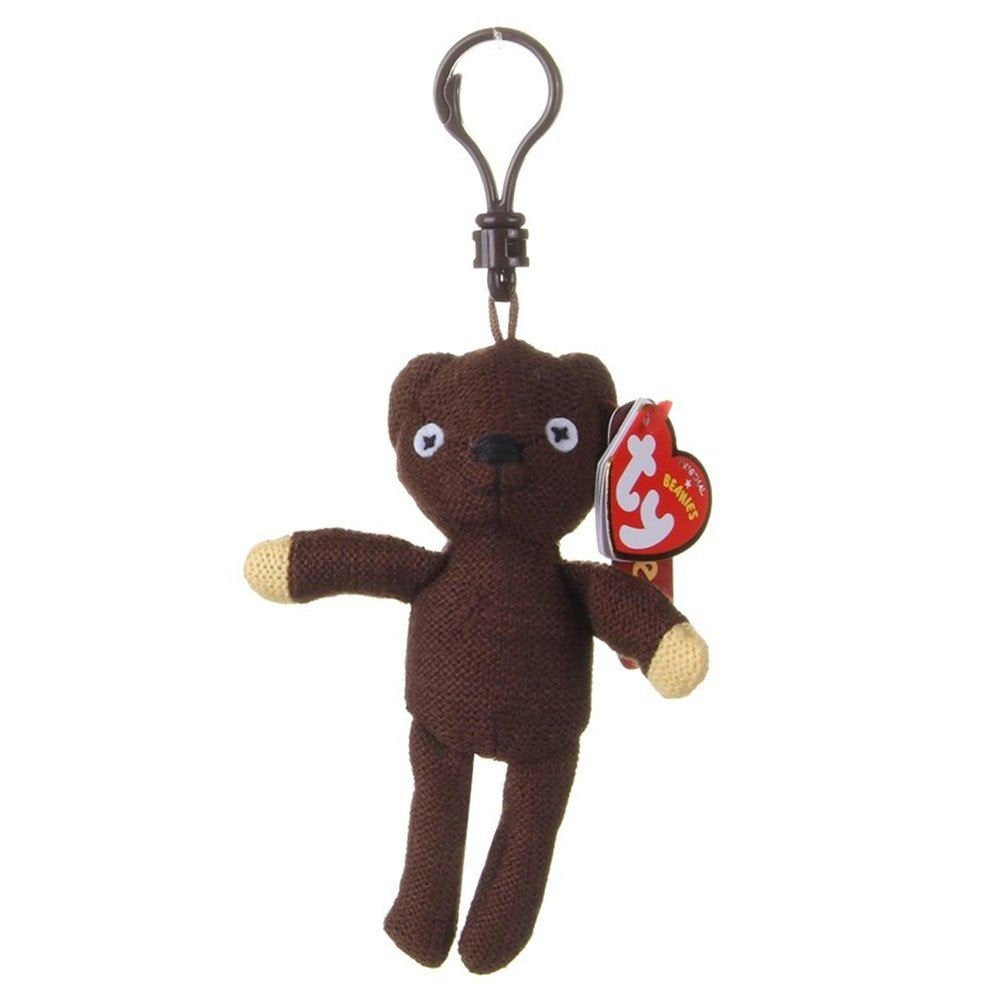 TY Mr Bean Bear Keyring