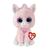 TY Snookie Pink Unicorn Beanie Boo