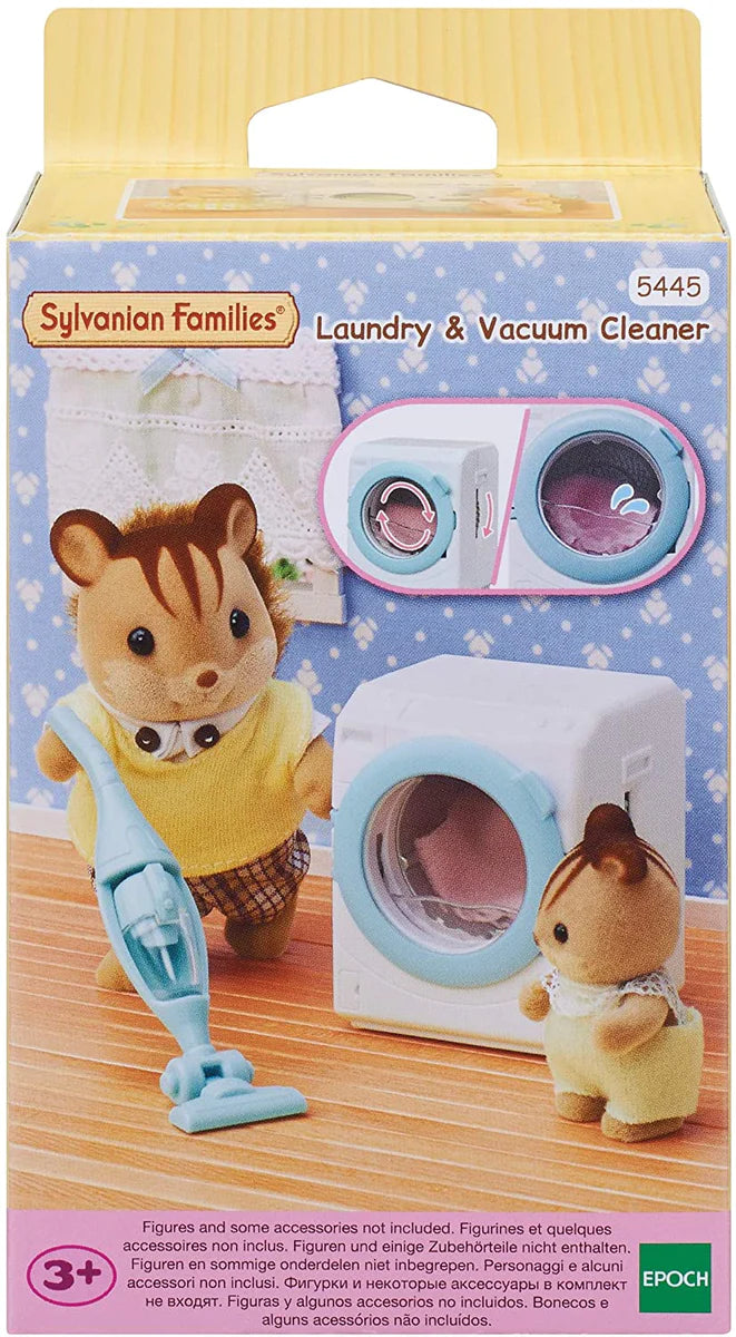 Sylvanian Families Washing Machine & Vacuum Cleaner