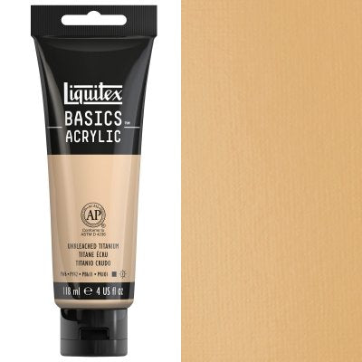 Liquitex Basics Acrylic 118ml Unbleached Titanium