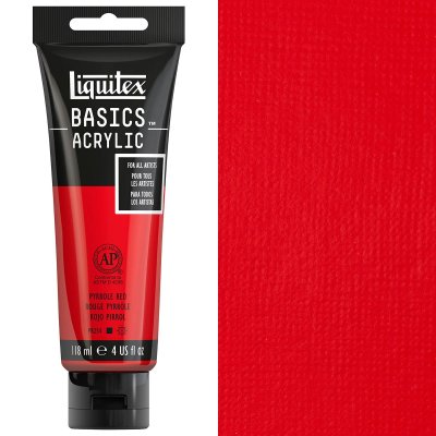 Liquitex Basics Acrylic 118ml Pyrrole Red