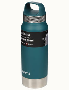 Sistema 600ml Stainless Steel Water Bottle