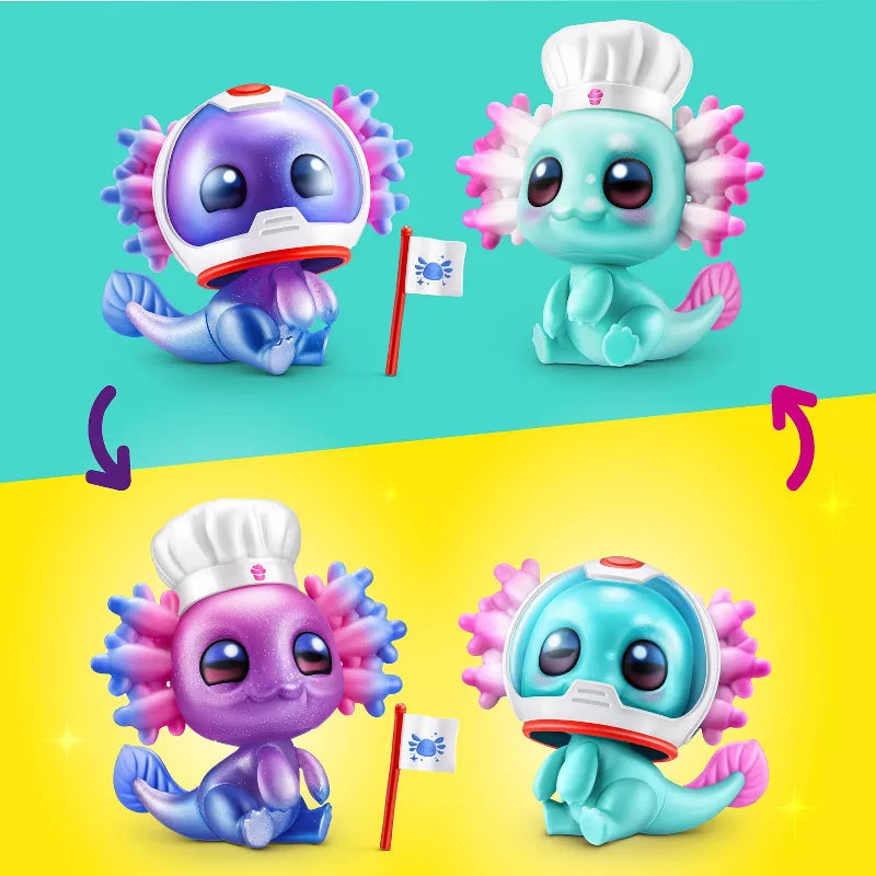 5 Surprise A-Lot-A Axolotls