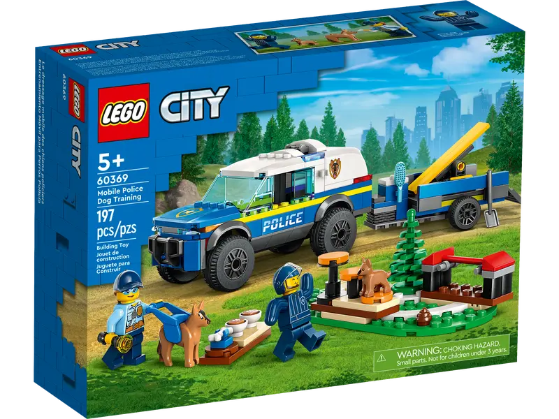 LEGO 60369 City Police Mobile Police Dog Training