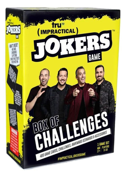 Impractical Jokers box of Challenges