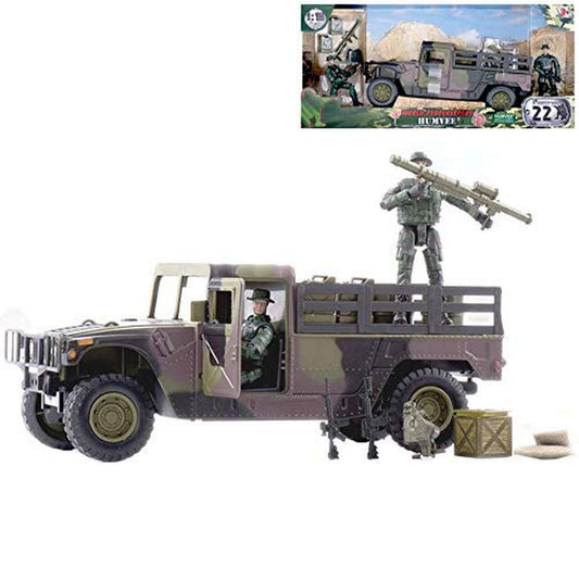 World Peacekeepers Humvee Pick Up Truck & Figures