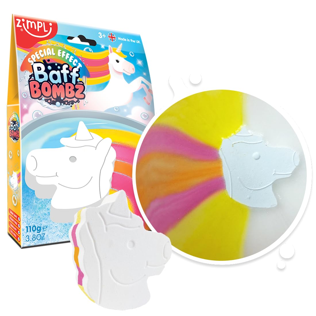 Unicorn Special Effect Baff Bomb