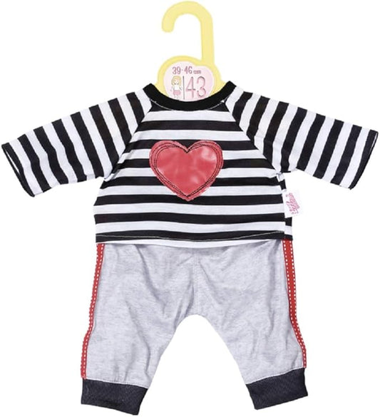 Dolly Moda Striped Jogging Suit 43cm Outfit