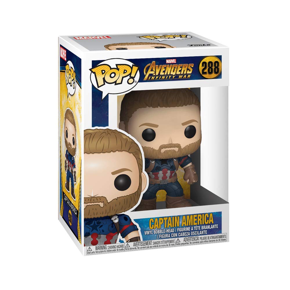 Funko Pop Marvel Avengers Captain America Infinity War