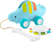 Dino 3  in 1 Tambourine Pull Toy