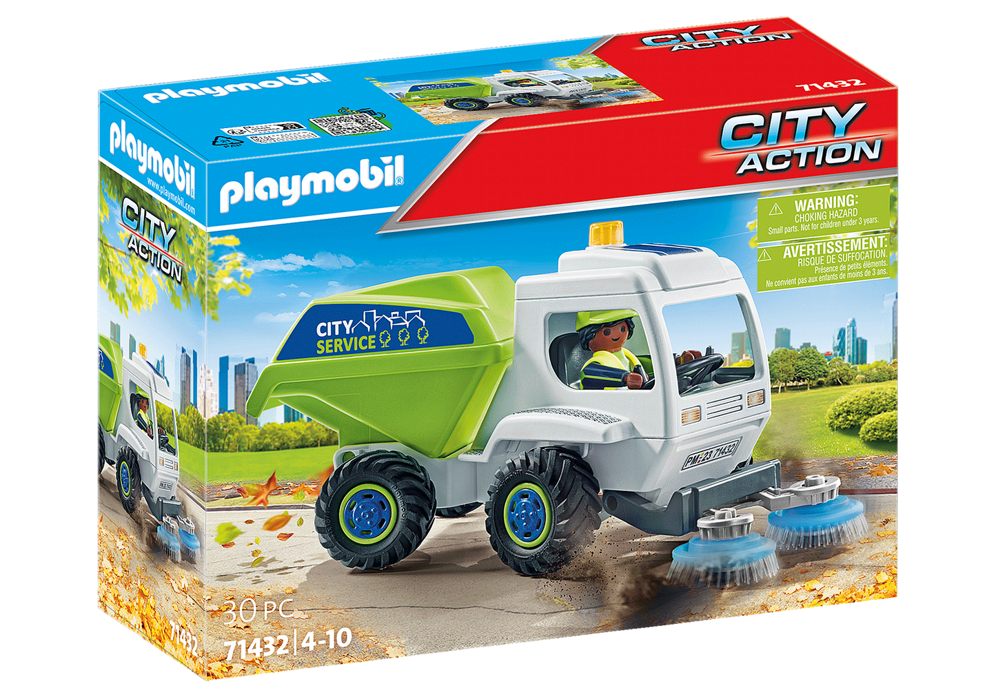 Playmobil 71432 City Street Sweeper