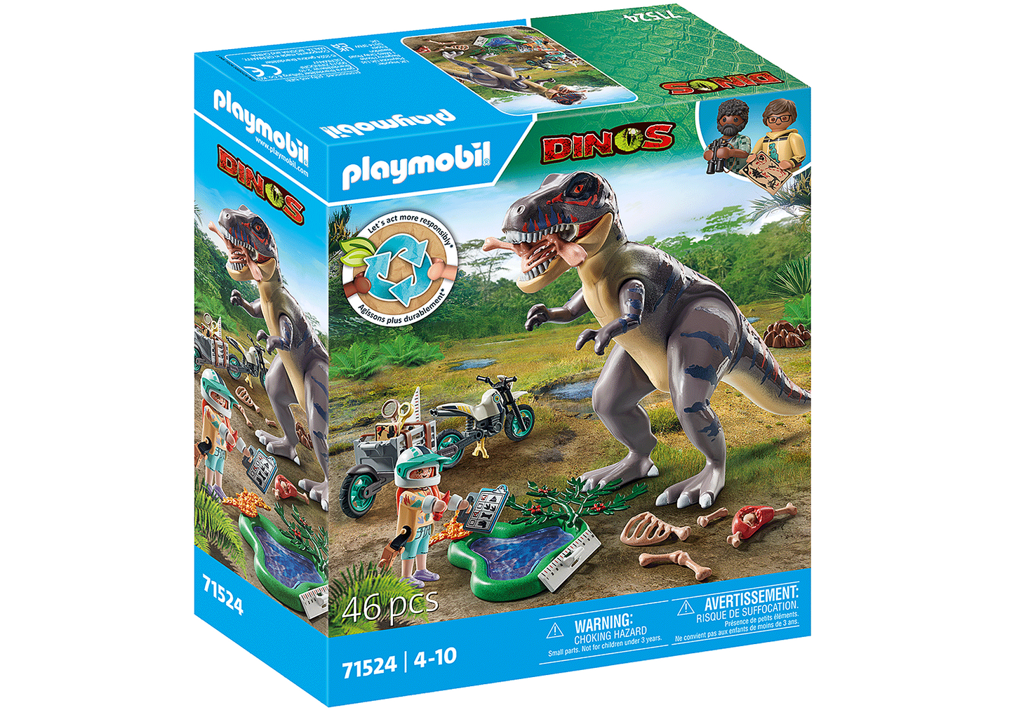 Playmobil 71524 T-Rex Hunt