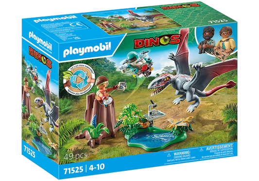 Playmobil 71525 Observatory for Dimorphodon Dinosaur