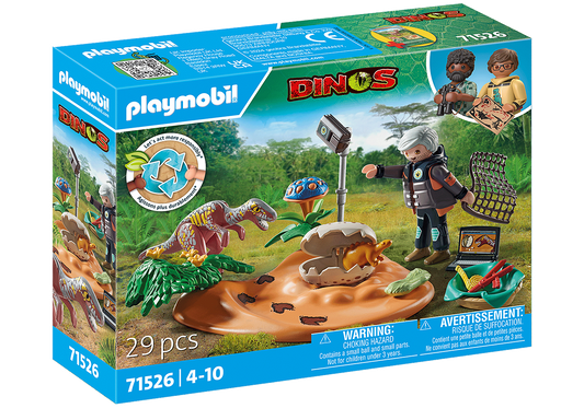 Playmobil 71526 Stegosaurus Nestwith Egg Thief