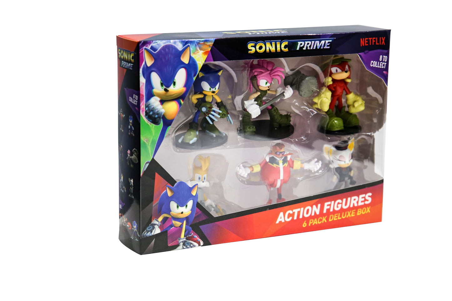 Sonic Prime 6 Pack Figures