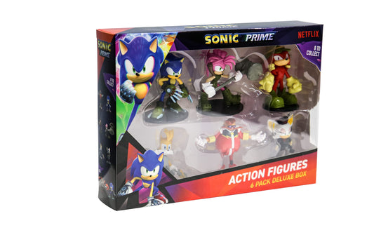 Sonic Prime 6 Pack Figures