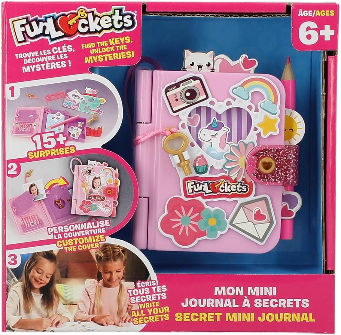 Fun Lockets Mini Journal