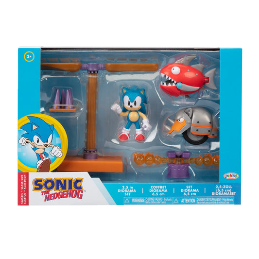 Sonic 2.5" Figure Diorama Set