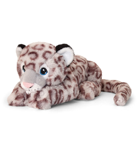 Keel Eco Snow Leopard 35cm Soft Toy