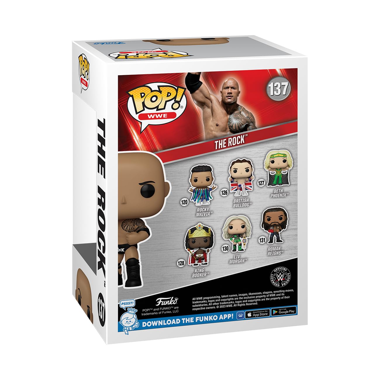 Funko pop deals wwe the rock