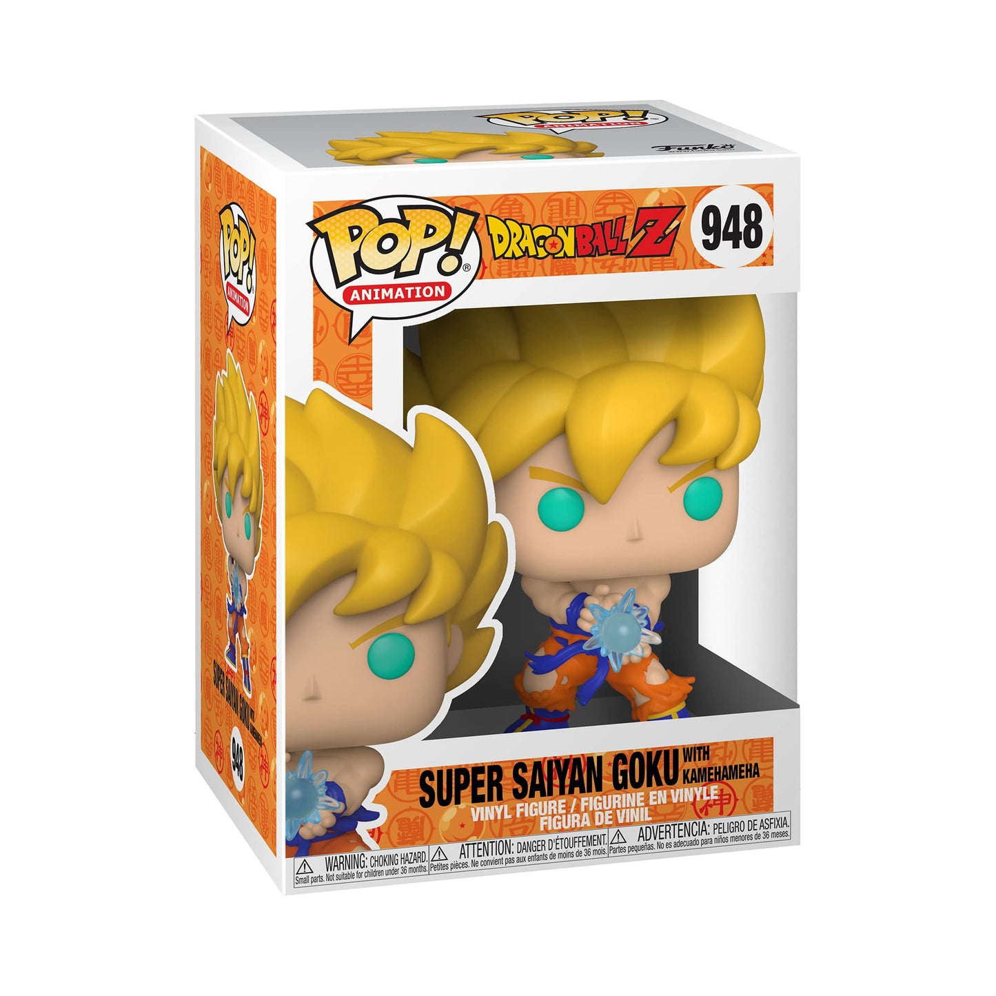 Funko Pop Super Saiyan Goku Dragon Ball Z With Kamehameha